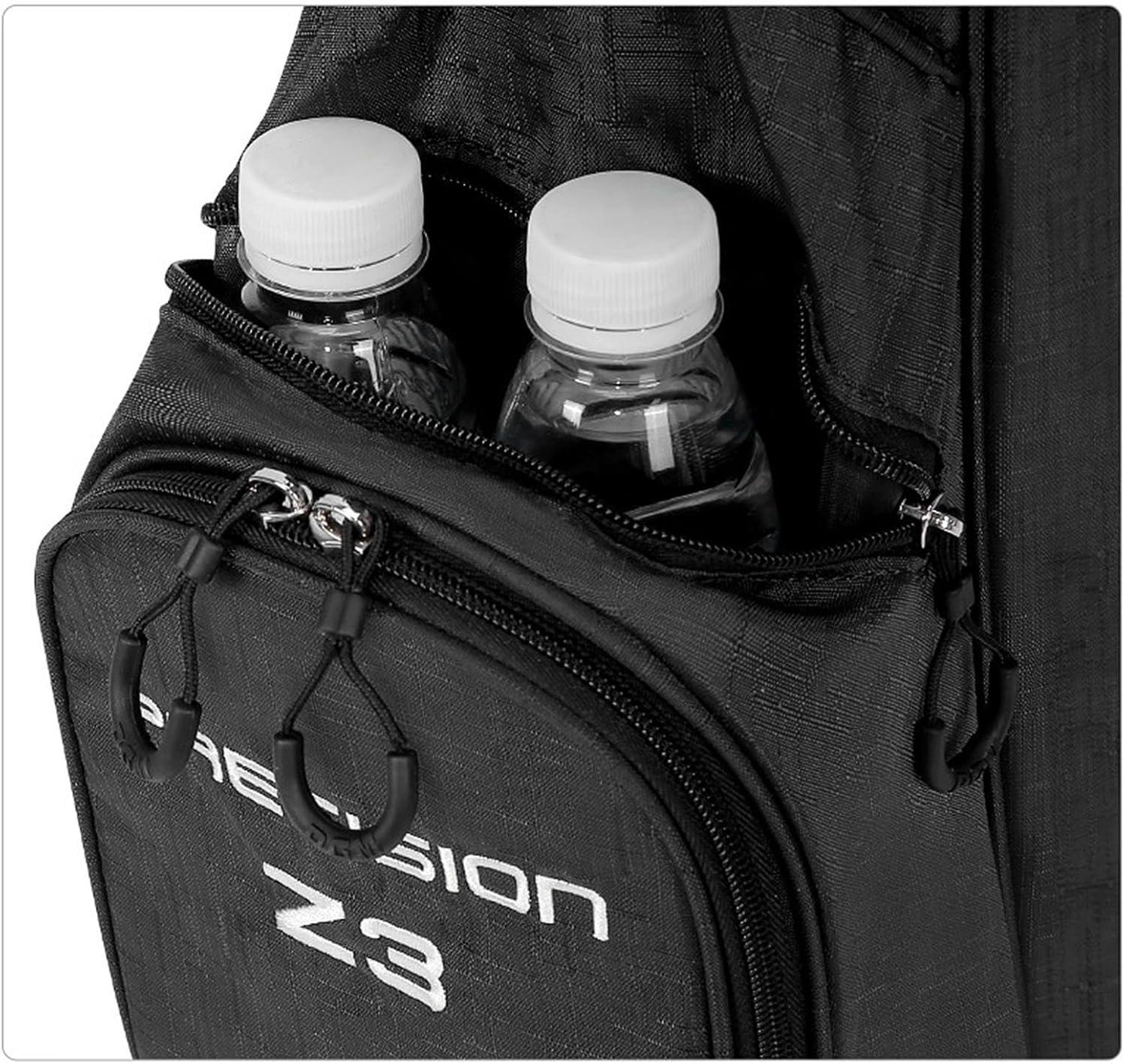 Golf Bag, Portable Golf Bag, Multi-Pocket Golf Bag with Non-Slip Stand, Automatic Adjustable Twofold Shoulder Straps, Removable Straps, Adult Golf Accessories, 11.8X49.2 Inches