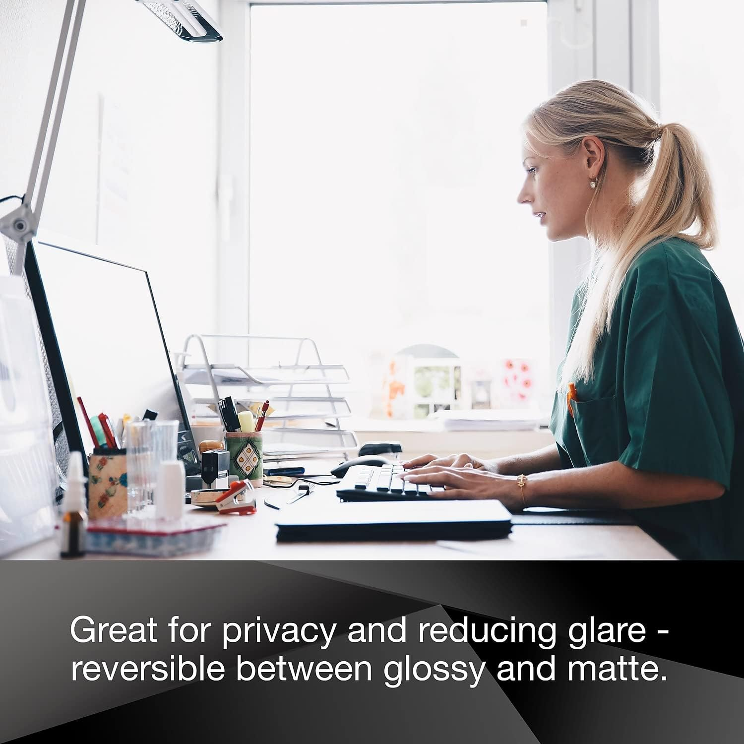 3M Privacy Filter for 21.5In Full Screen Monitor with 3M Comply Magnetic Attach (16:9 Aspect Ratio) image number 6