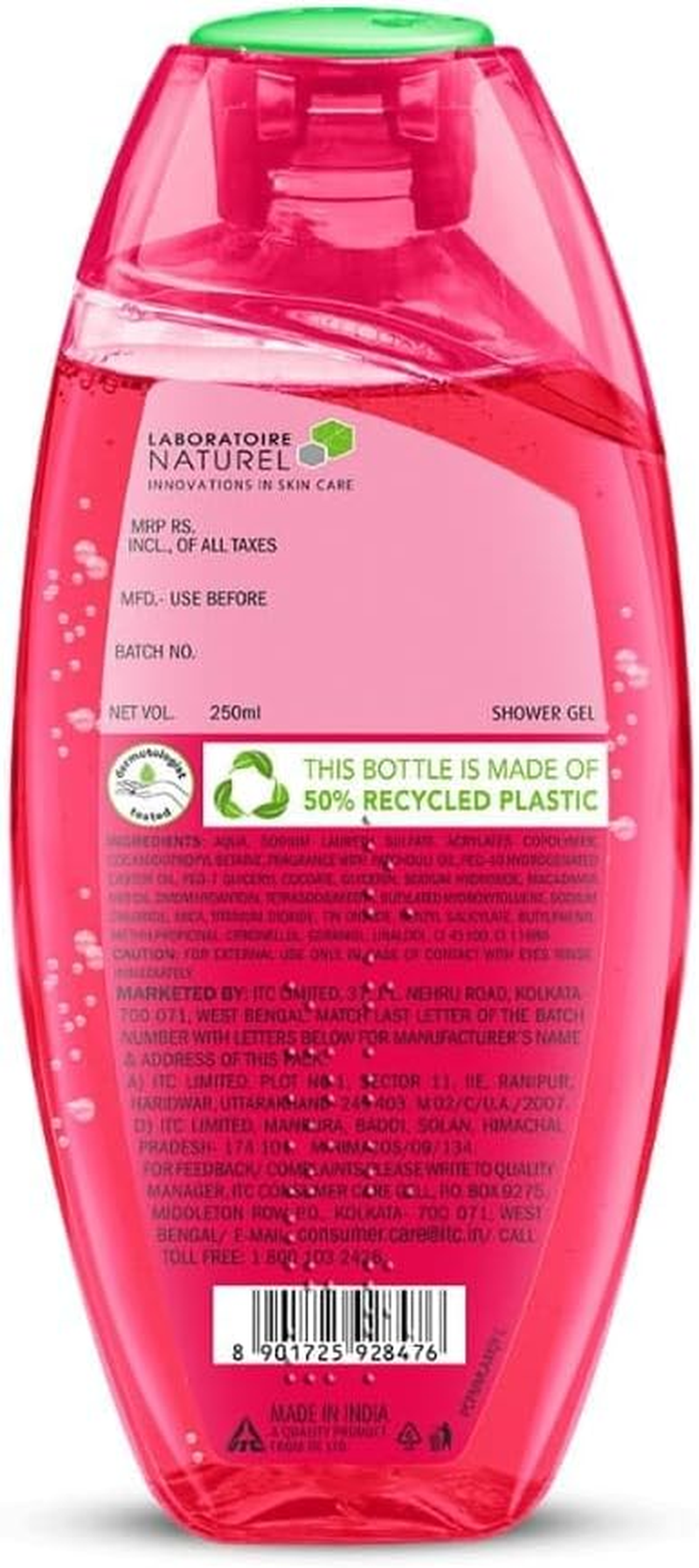 Fiama Di Wills Patchouli and Macadamia Pure Indulgence Shower Gel, 250Ml image number 5