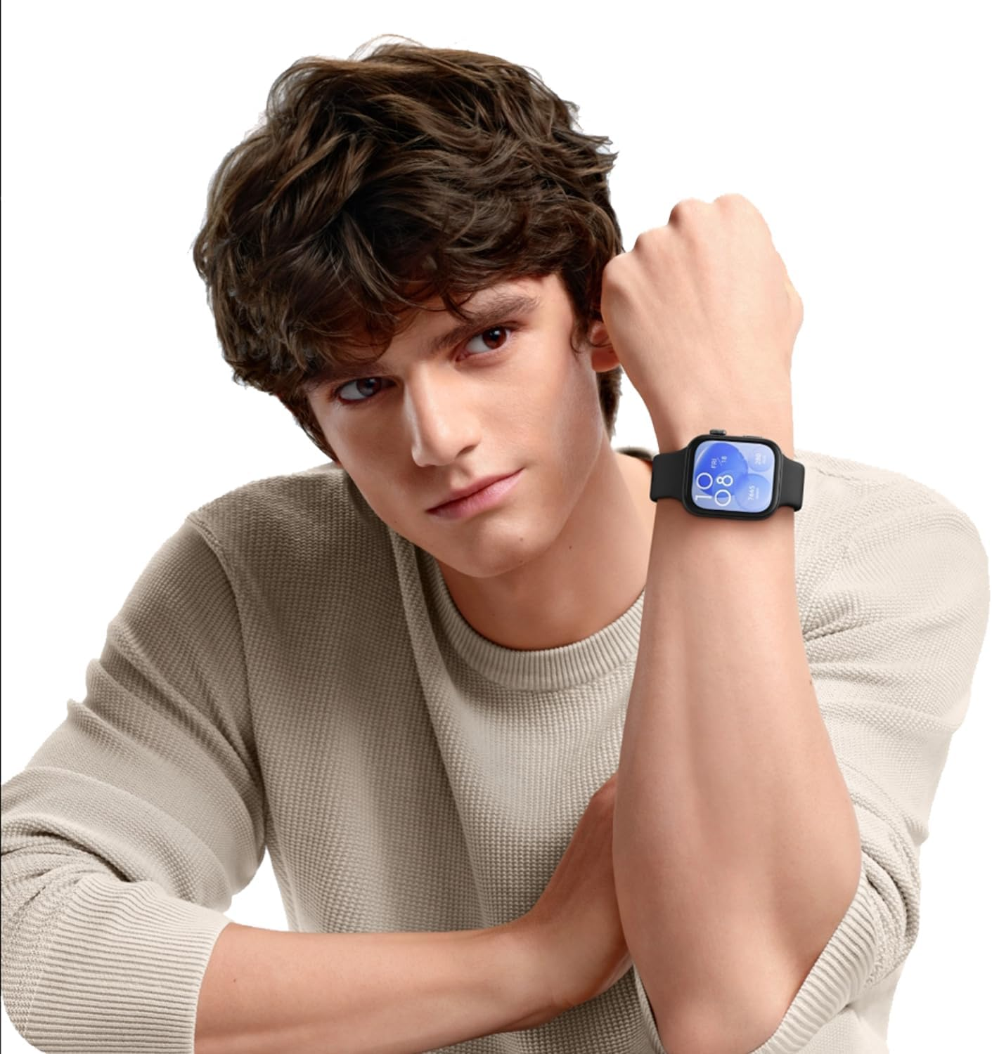 3-6PCS Straps Compatible with HUAWEI Watch Fit 3, Replacement Bands Suitable for HUAWEI Watch Fit 3, Soft TPU, Breathable, Adjustable Length image number 6