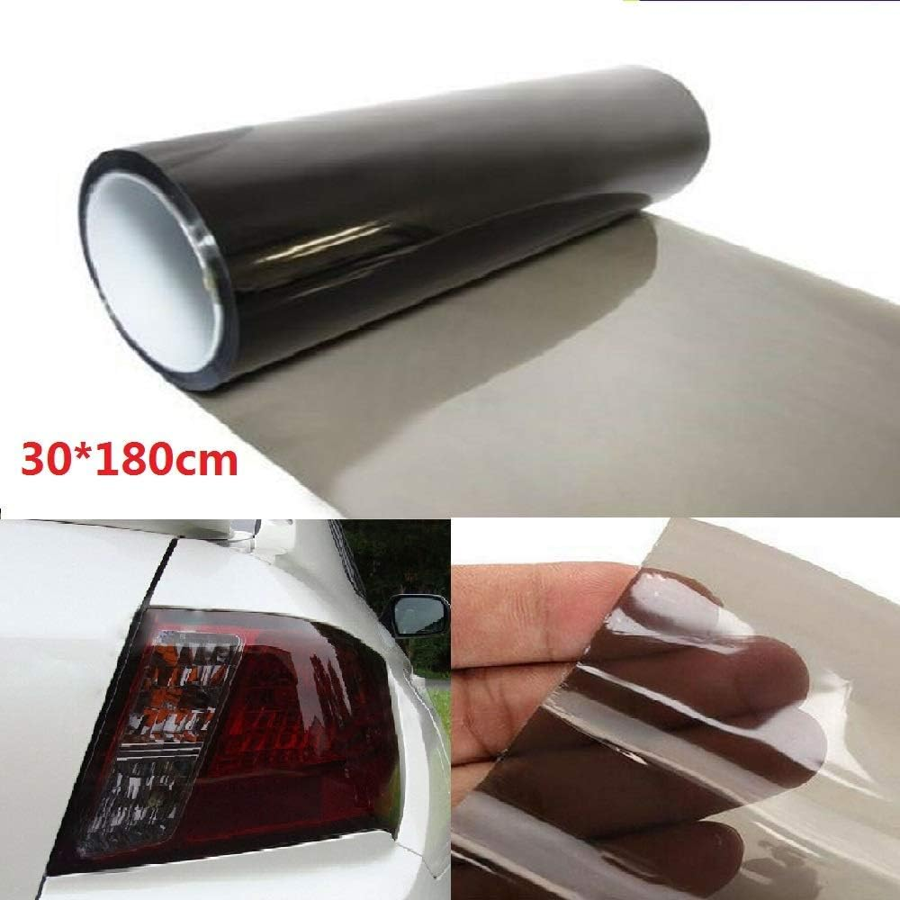 Baceyong Deep Black Car Headlight Tint Protective Film, Protective Window Tinting Film Cover image number 3