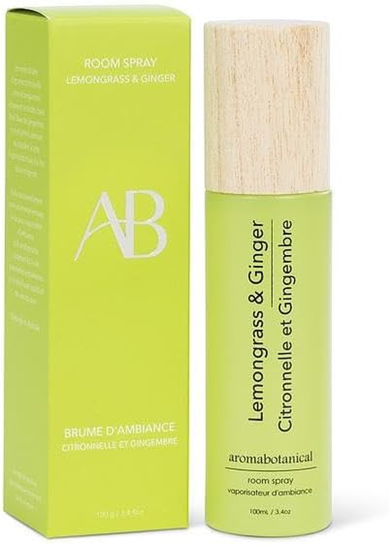 Abbott Collection Room Spray Air Freshener for Home, Lemongrass Ginger Scent (3.4Oz) image number 1