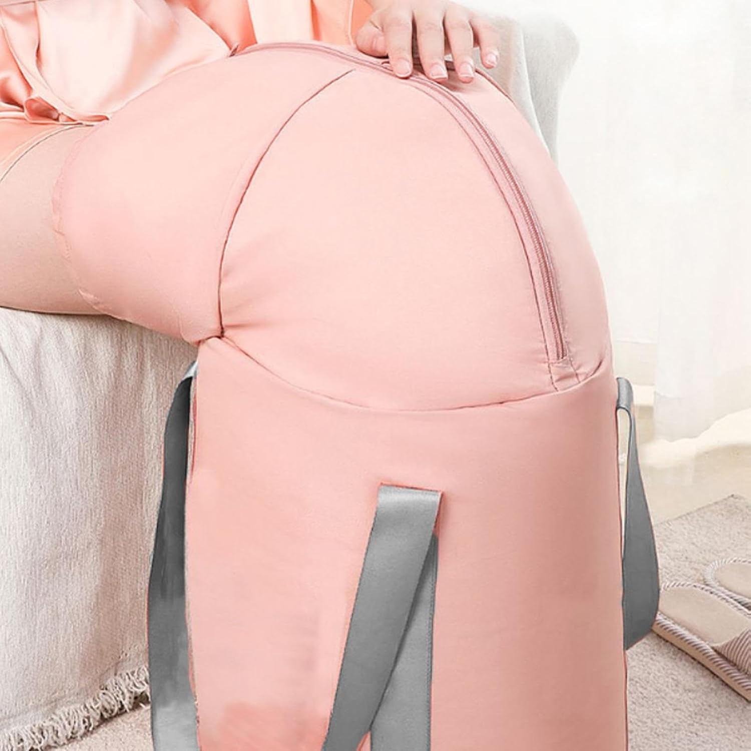 Portable Foot Bath,Foldable Foot Bath Basin Feet Soaking Tub with Knee Cover | Foot Spa Tub Bag Foot Bucket Pedicure Portable Foot Spa Bucket for Laundry, Camping, Outdoor image number 4