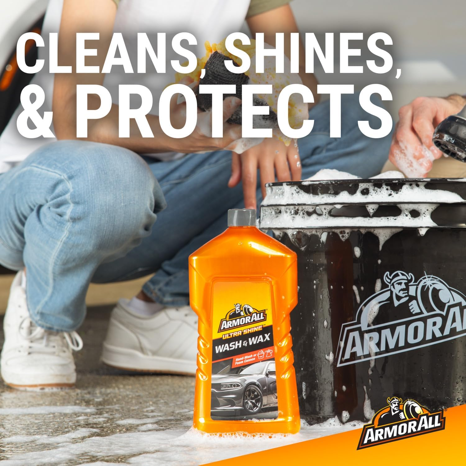 Armor All AMA24001EN Wash & Wax 1 Litre image number 1