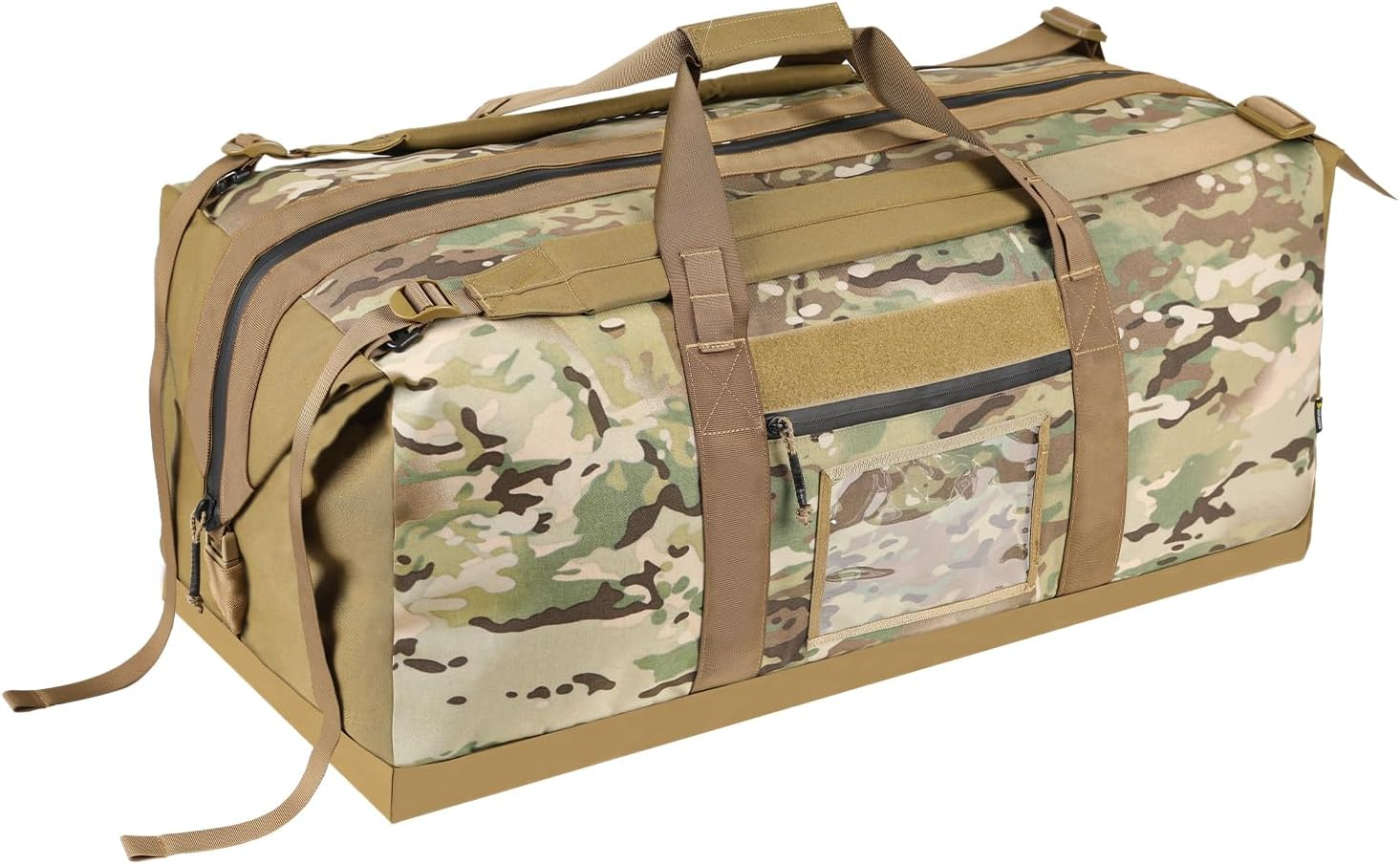 130L Tactical Travel Duffle Bag Waterproof Lightweight Foldable Full-Access Opening for Outdoor Camping Hunting Travel