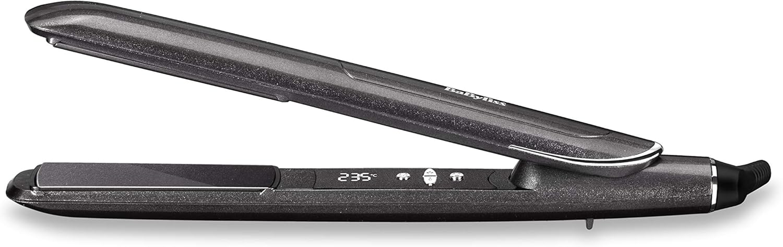 Babyliss Platinum Diamond Straightener ST259E, Professional Hair Straightener with Super Ion Technology, Memory Function & Diamond Ceramic Plates image number 2