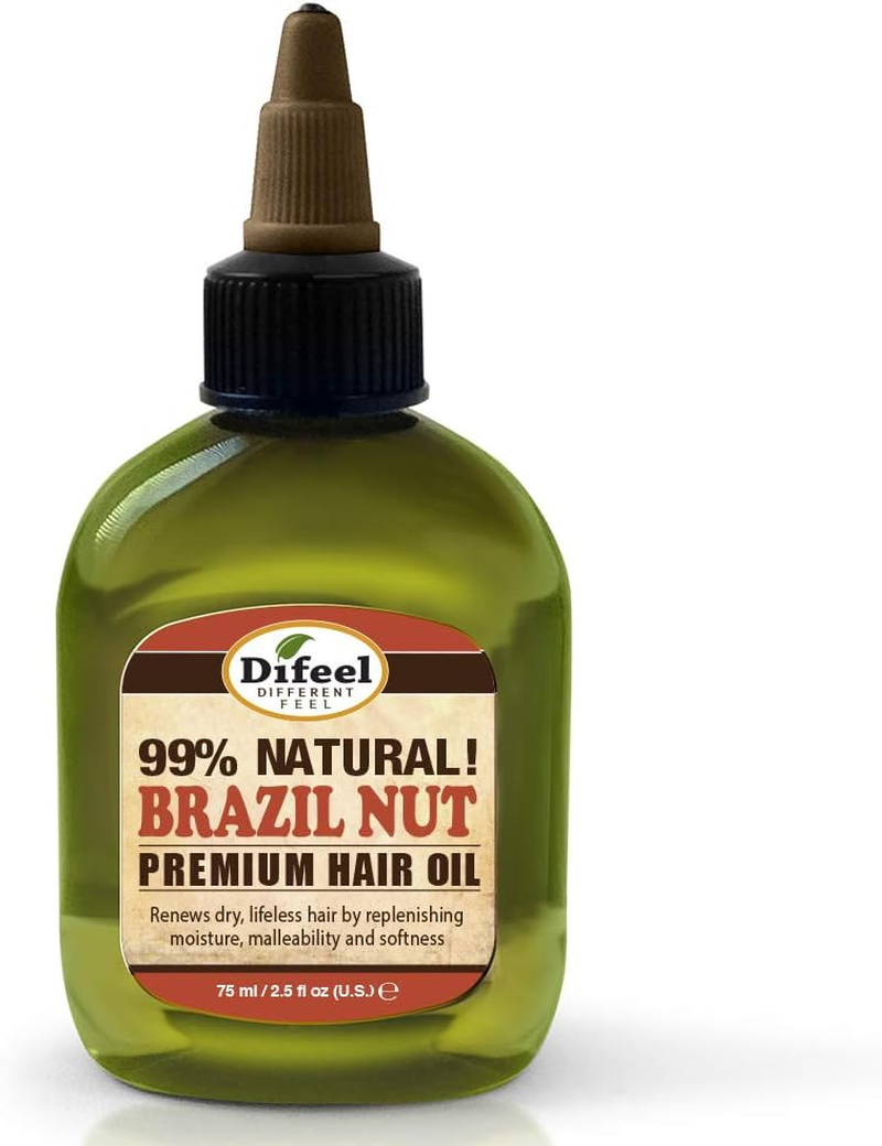 Difeel Premium Natural Hair Care Oil Brazil Nut