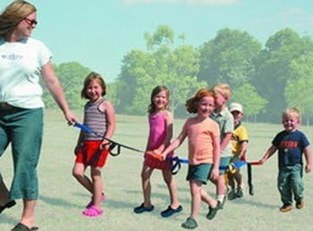 Baby Kid Walking Rope Safety Rope Noctilucent for Preschool Children Toddlers Daycare Schools Teachers Walking Rein(8 Children) image number 2