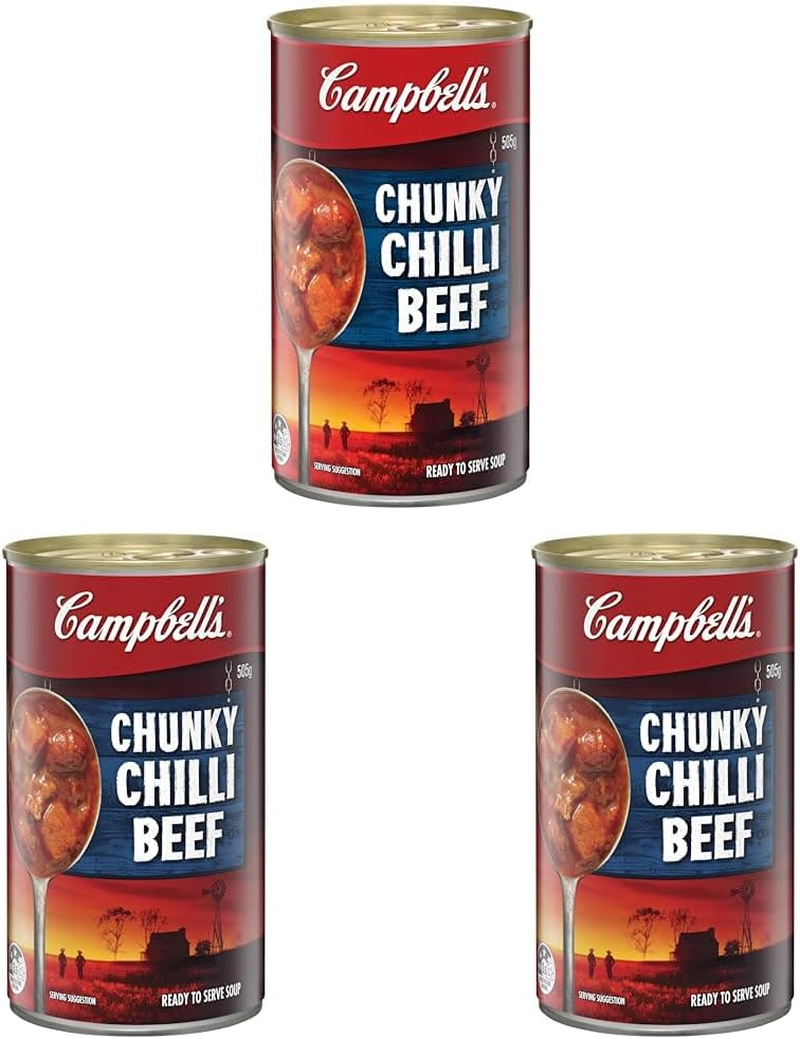 Campbell'S Chunky Chilli Beef Soup 505 G image number 3