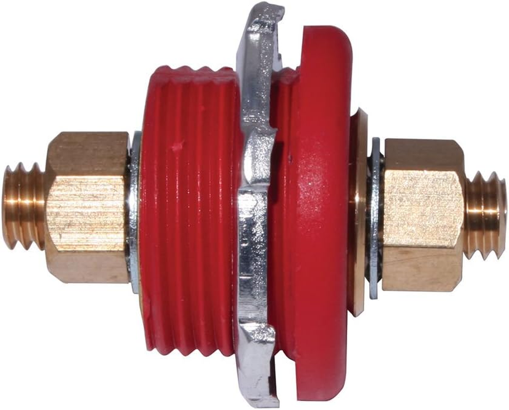 Moroso Thru-Panel Battery Connector, Red