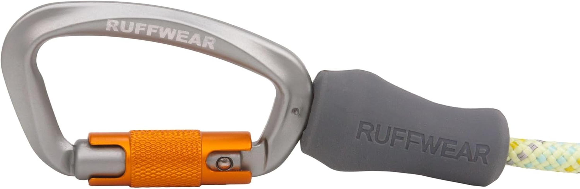 Ruffwear, Knot‑A‑Leash, Climbing‑Inspired Rope Leash, 5 Ft Reflective Rope, Secure Auto‑Locking Swivel Carabiner, Tubular Handle, Accessory Loop for Pick‑Up Bags, Moss Green, Large image number 3