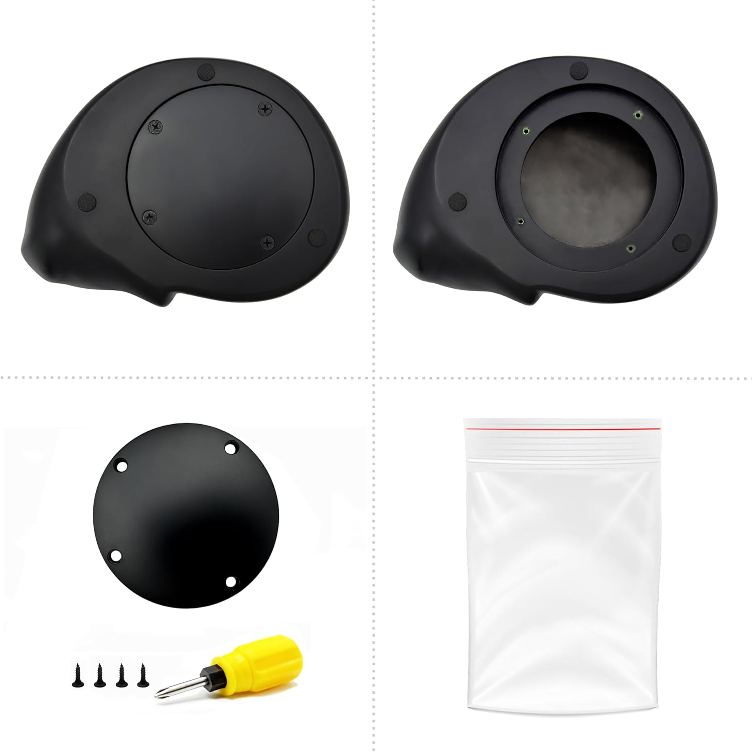 Comemori Sleeping Dog Urn for Ashes (Black) - Black image number 3