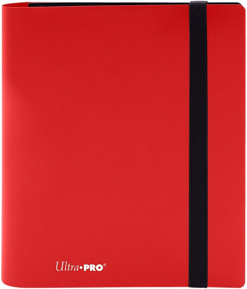 Ultra Pro 4-Pocket Eclipse Pro-Binder Album, Apple Red image number 1