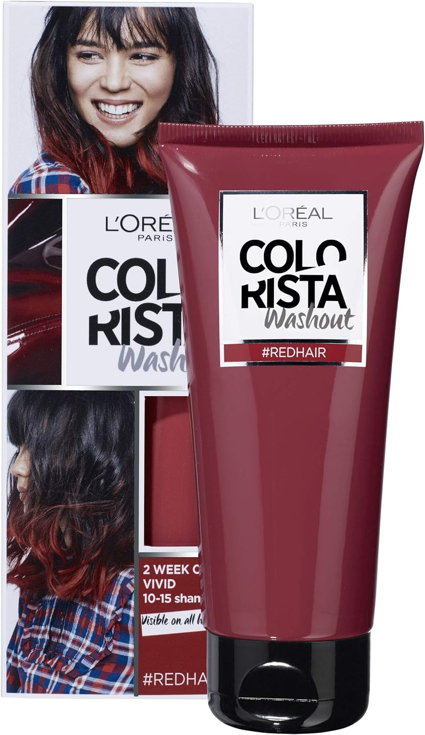L&rsquo;Or&eacute;al Paris Colourista Washout Turquoise Hair (Semi-Permanent Hair Colour)