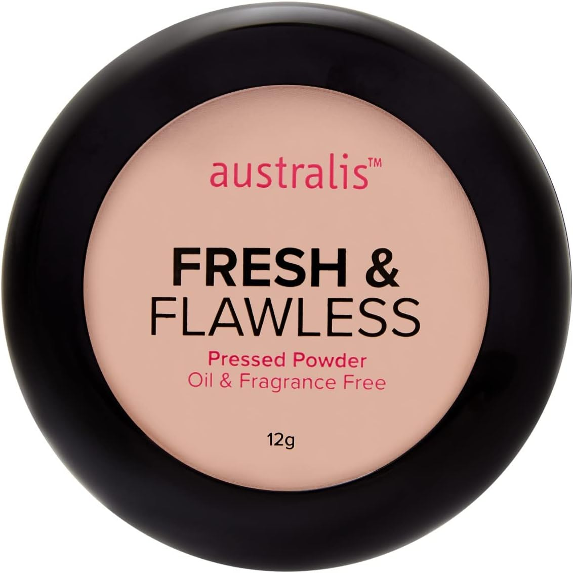 Australis AC Fresh and Flawless Pressed Powder Makeup - Darkest Brown Matte