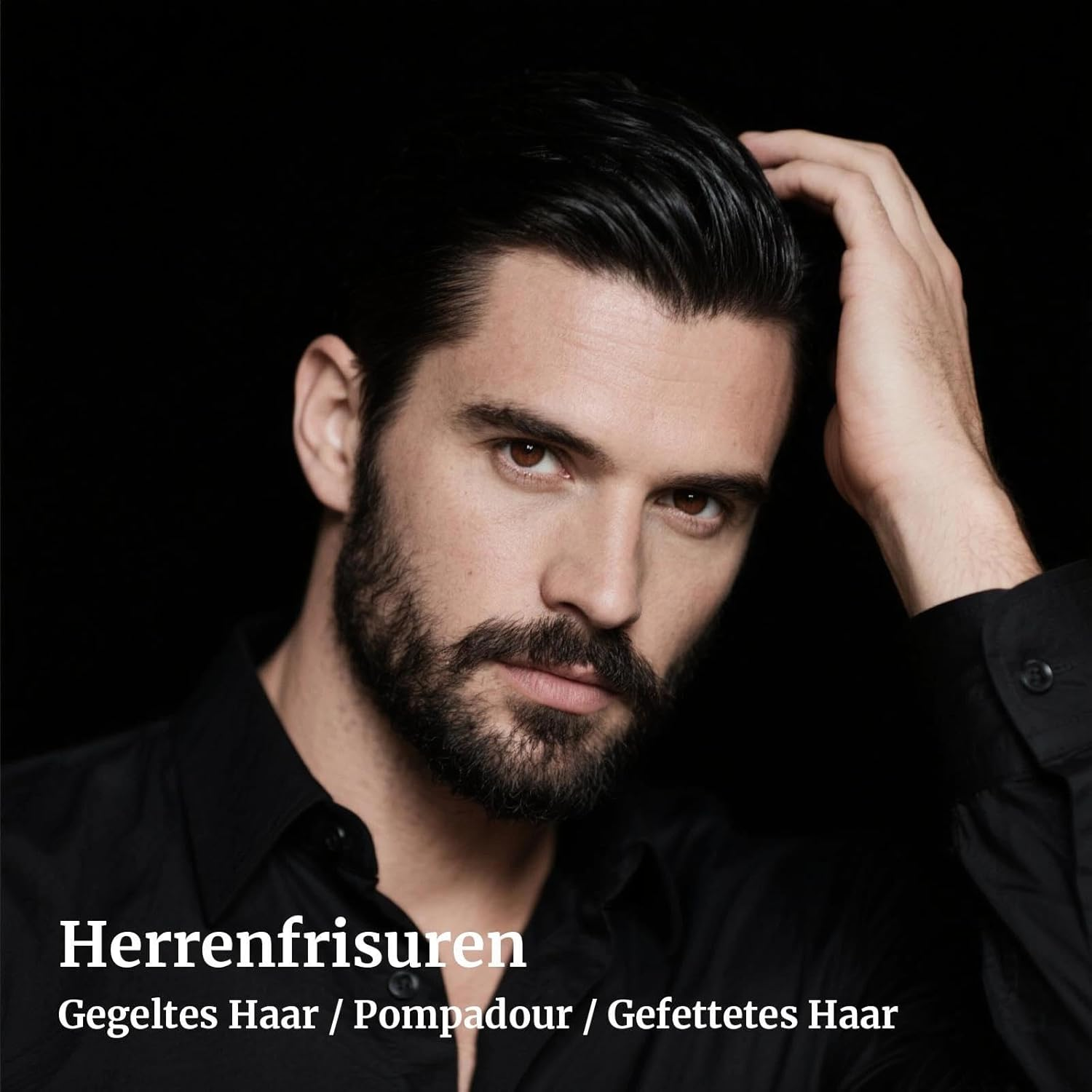 Boar Bristle Hairbrush Smooth Back Smooth Back Hair Brush for Smooth Ponytail and Straightening Baby Hair Flyaways Edge Control Backcombing & Teasing Wide Rat Tail Hair Brush image number 5