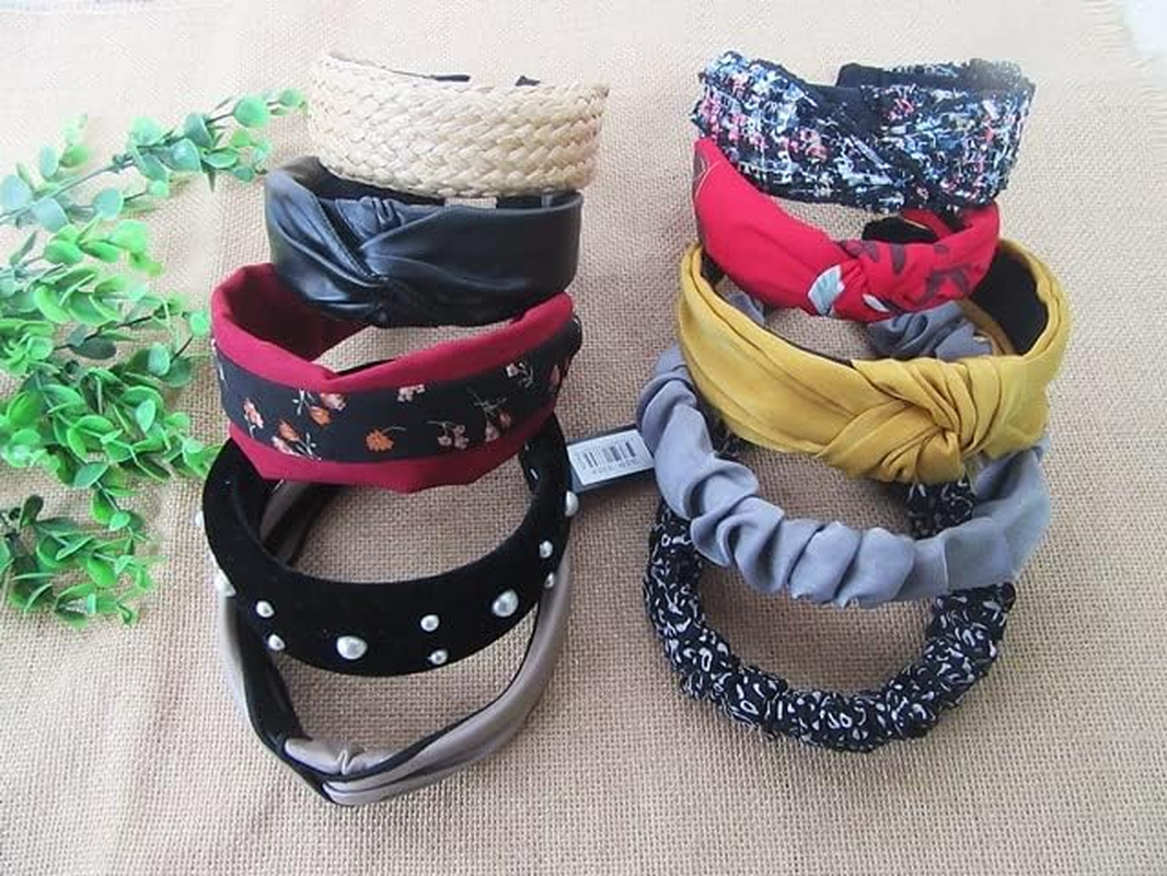 12Pcs Various Head Band Hair Band Hair Hoop Hair Accessories image number 1