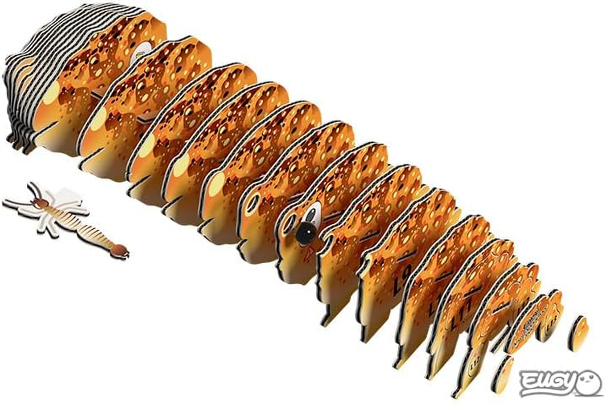 EUGY 117 Desert Spadefoot Toad Eco-Friendly 3D Paper Puzzle [New Seal] image number 1