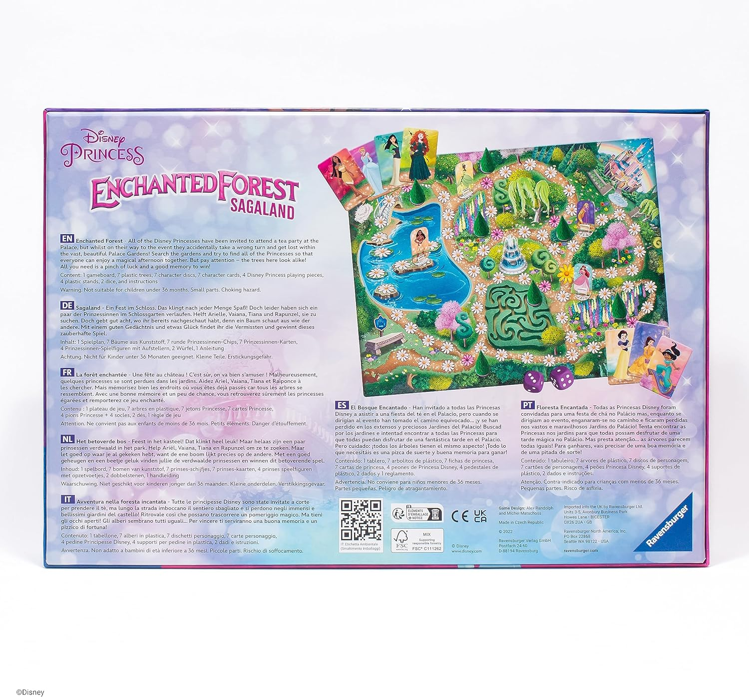 Ravensburger - Disney Enchanted Forest Sagaland Game image number 3