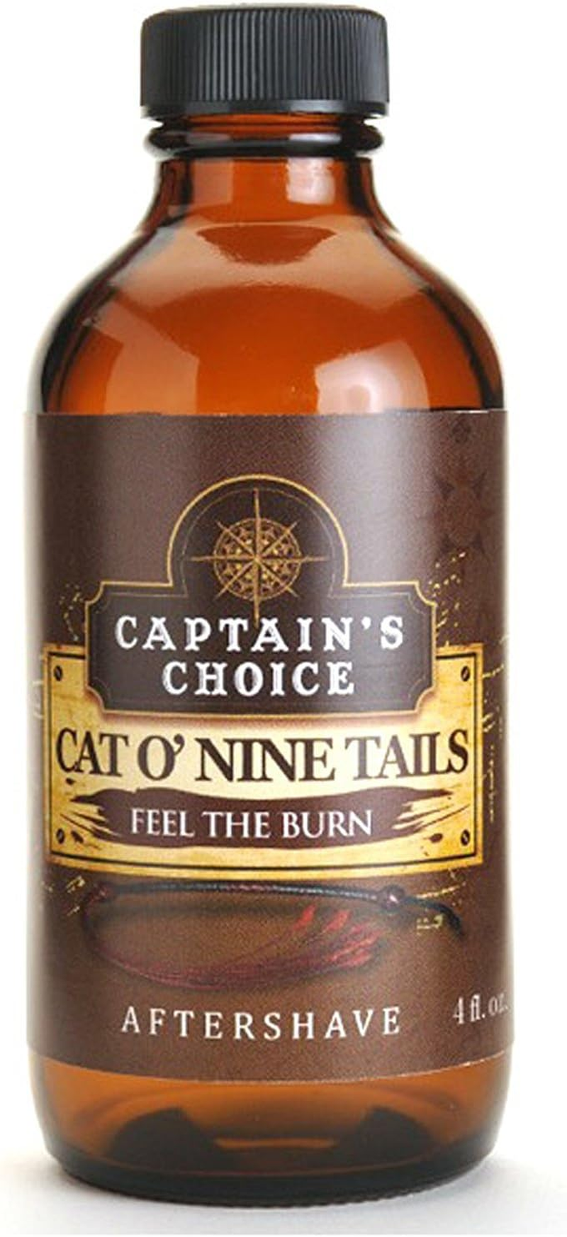 Captain'S Choice Cat O' Nine Tails Bay Rum 4.0 Oz after Shave Pour