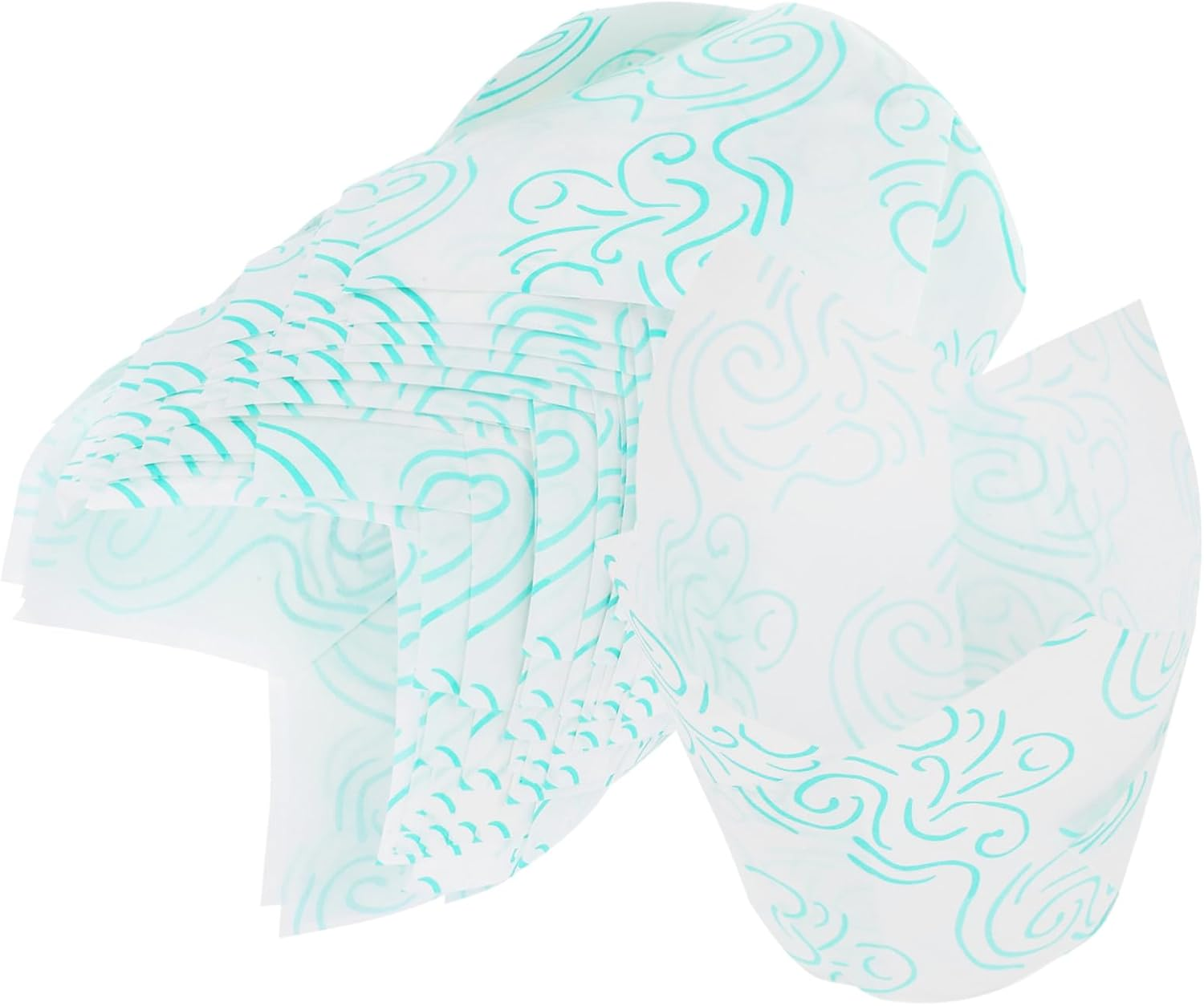 100Pcs Parchment Paper Cupcake Liners Oven Safe Tulip Shape Muffin Paper Cups for Bakeries image number 6