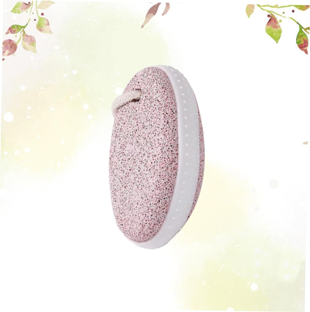 CALLARON Oval Pumice Stone Foot Grinding Stone Dead Skin Remover Foot Care Tool Pink Scandinavian Style Callus Treatment image number 6