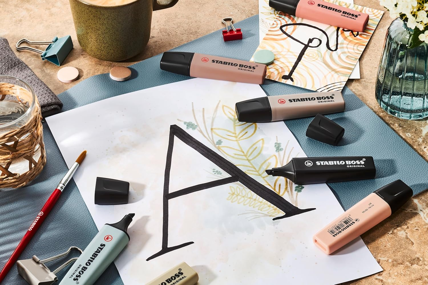 STABILO BOSS H/LIGHTER NATURE - SIENNA BX10