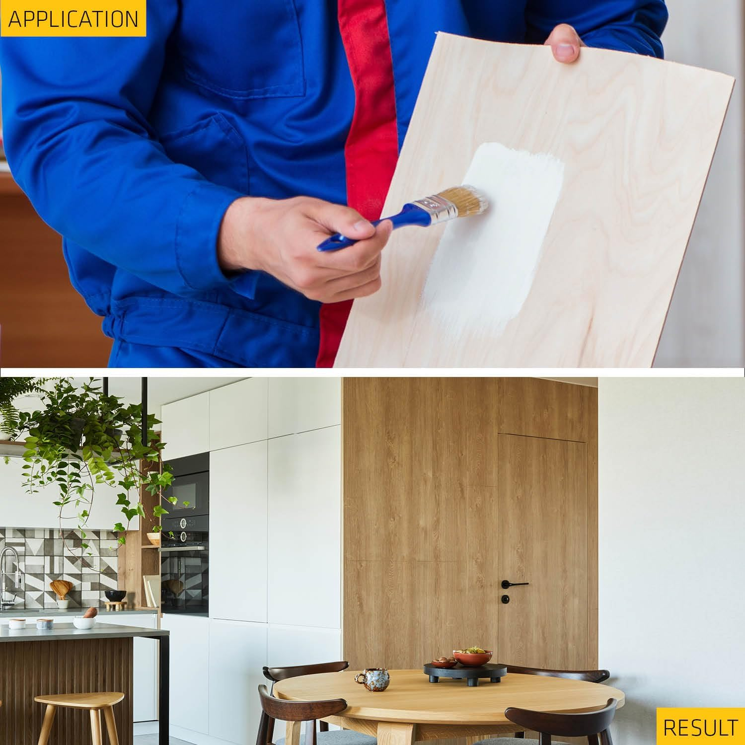 SIKA - Wood Adhesive - Sikabond PVA - White - Wood Working Glue - Interior and Exterior - Flexible Permanent Bonding - 500Ml image number 3