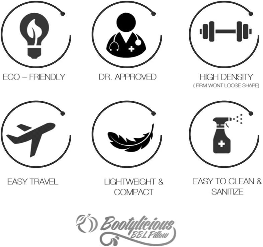 BBL Pillow Toilet Seat Riser, Brazilian Butt Lift Pillow Toilet Seat Riser, BBL Pillow Toliet Seat Lift, BBL Pillow Toliet Riser image number 3