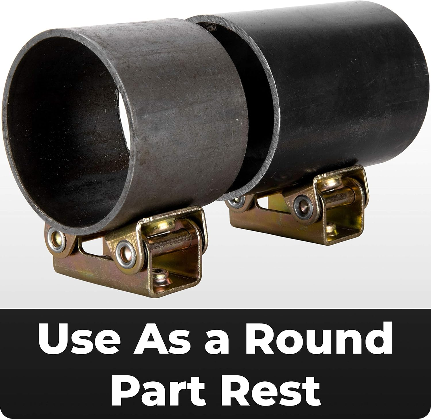 Strong Hand Tools, Magnetic V-Pads Kit, Magnets on Both Pad Face & Bottom, 4 Piece Kit (XDV4: 2 Pcs. 2", Pull Force 12 Lbs) (XFV4: 2 Pcs. 2.2", Pull Force 18 Lbs), MVDF44