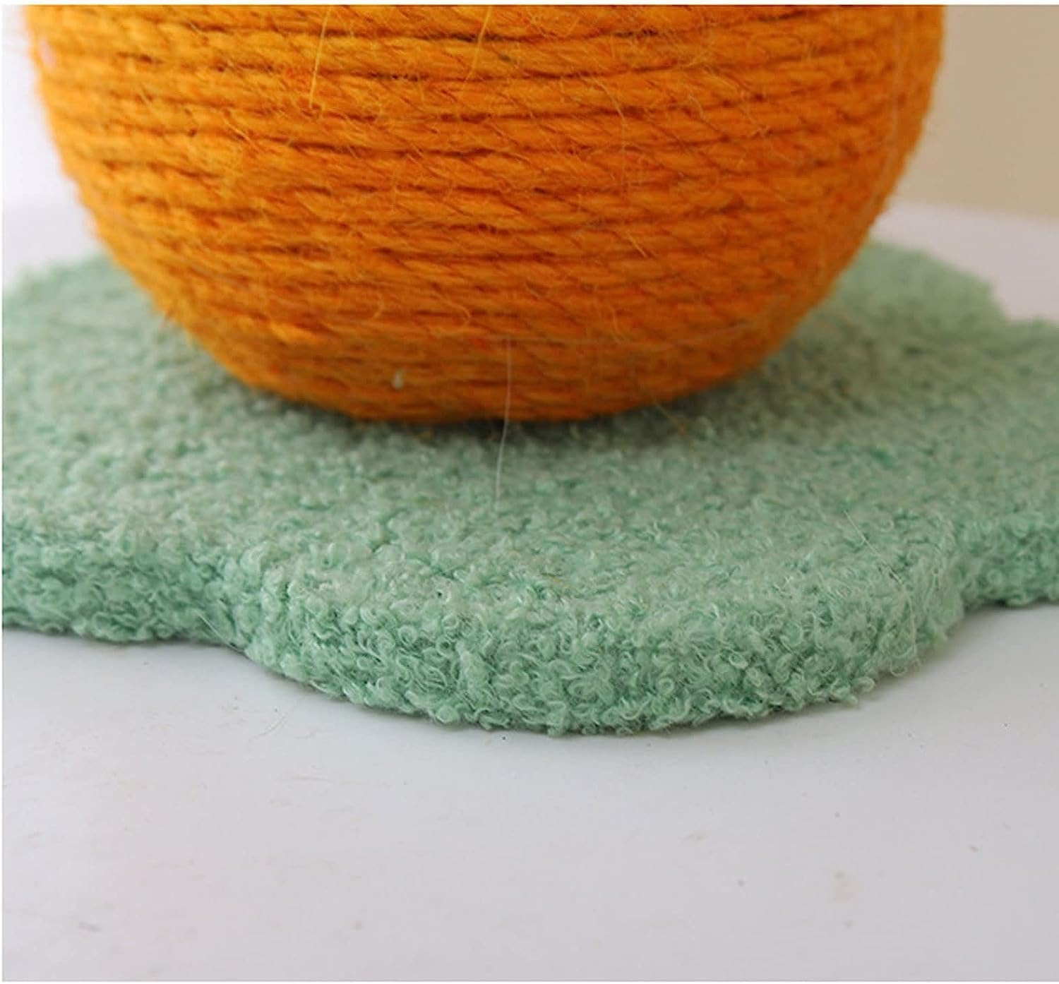 Cat Scratch Ball Sisal Toy Cat Tree Kitten Mat Climbing Cat Tower Chair Table Mat Cat Furniture Protector Everything image number 1