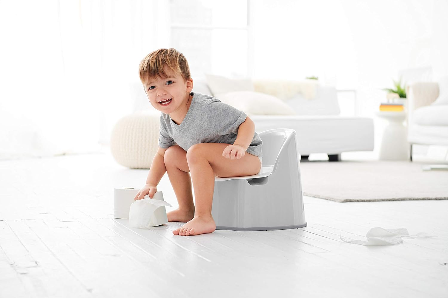 OXO TOT Potty Chair, Grey image number 4