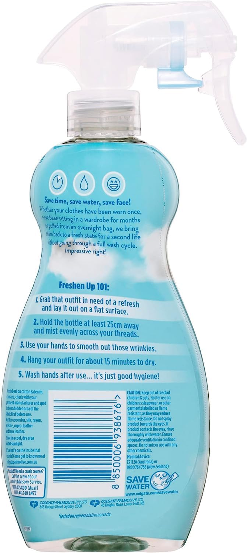 Fluffy Clothes Refresher Liquid Spray, 400Ml, It'S a Breeze, Freshen Up image number 3