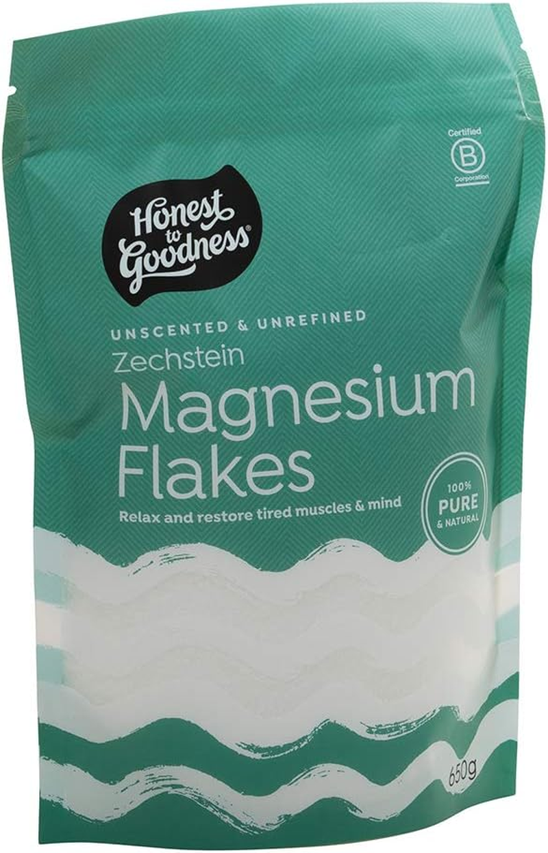 Honest to Goodness Unscented and Unrefined Zechstein Magnesium Flakes, Unscented and Unrefined, image number 3