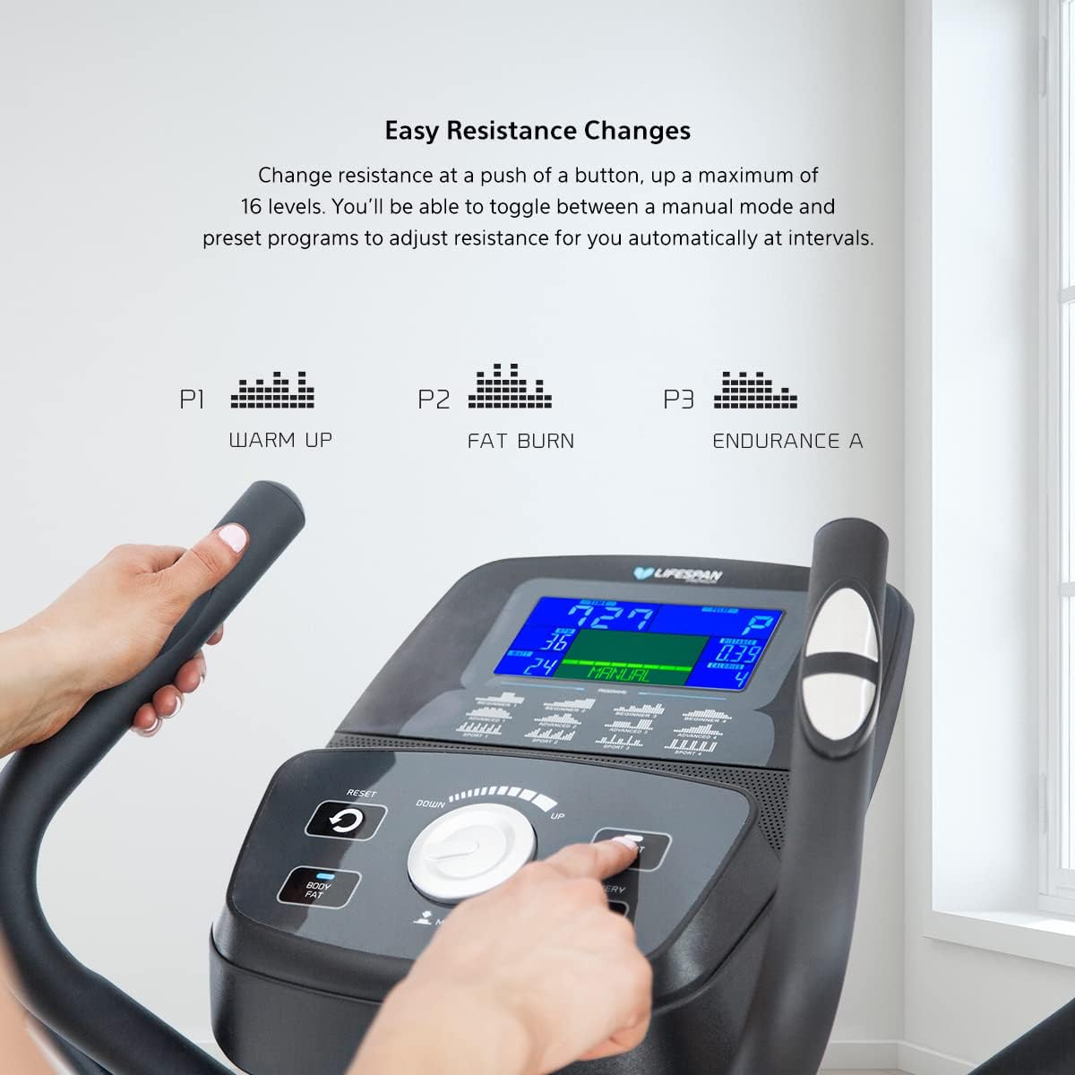 Lifespan Fitness X-41 Cross Trainer image number 6