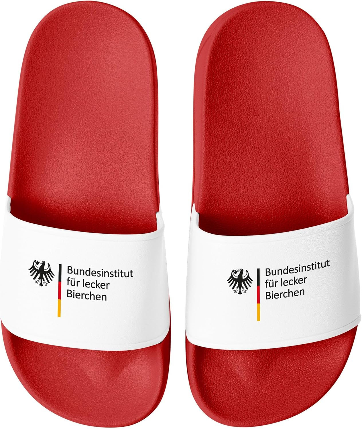 Moonworks Unisex Bathing Slippers with Print Federal Institute for Delicious Beer Printed Men Women Bathing Shoes Men Women Gift image number 1