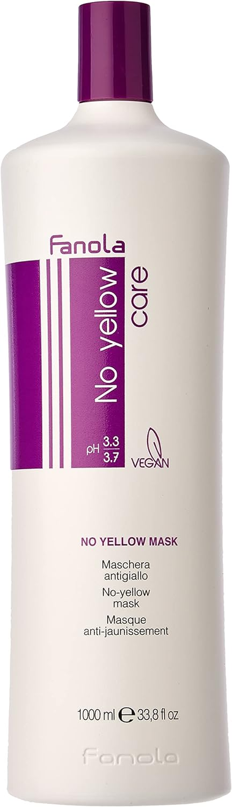 Fanola No Yellow Shampoo + Mask 2000 Ml image number 2