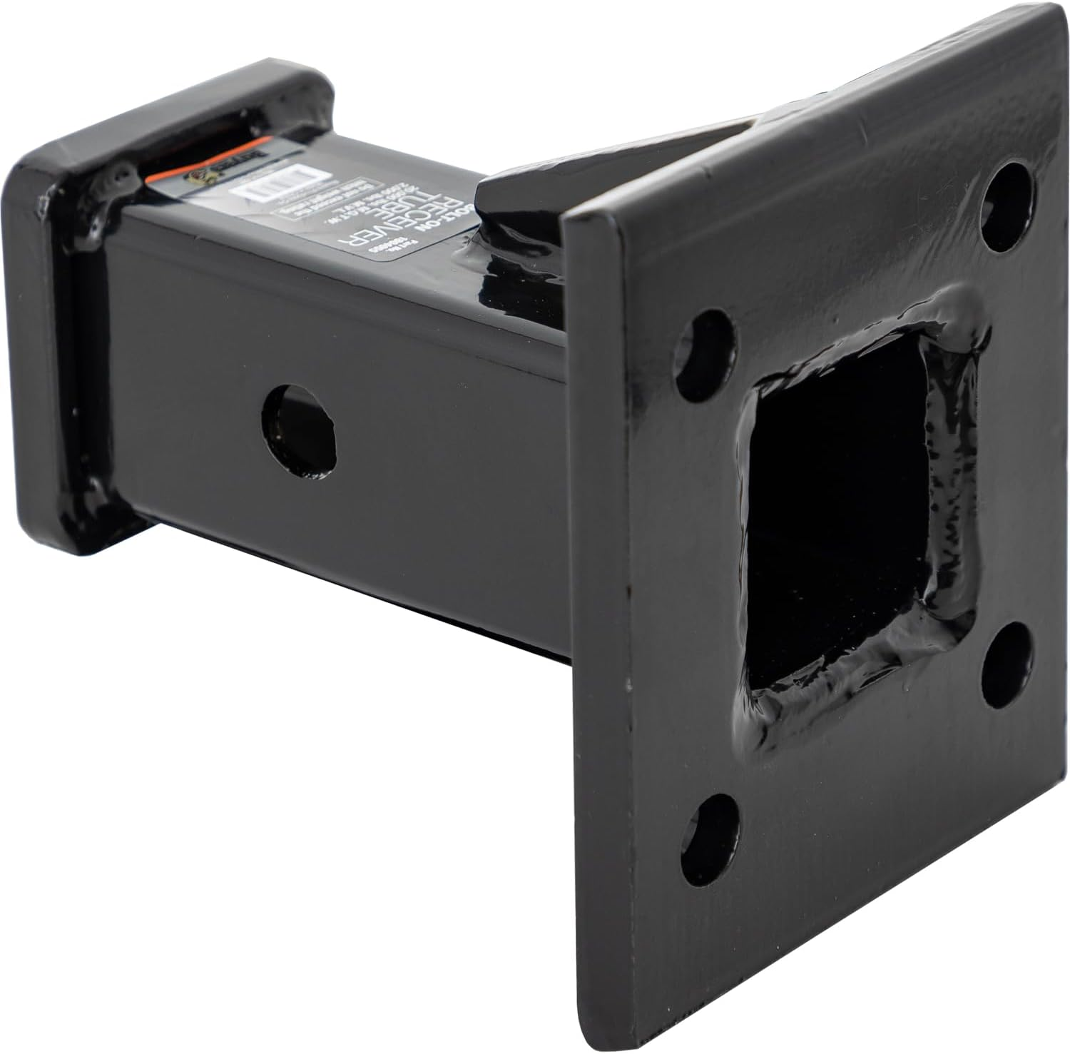 Buyers Products 1804055 2" Bolt-On Receiver Tube, 20,000 Lbs MGTW, 2,000 MVL, Corrosion Resistant Black Powder Coat Finish, Receiver Hitch Accessories image number 3