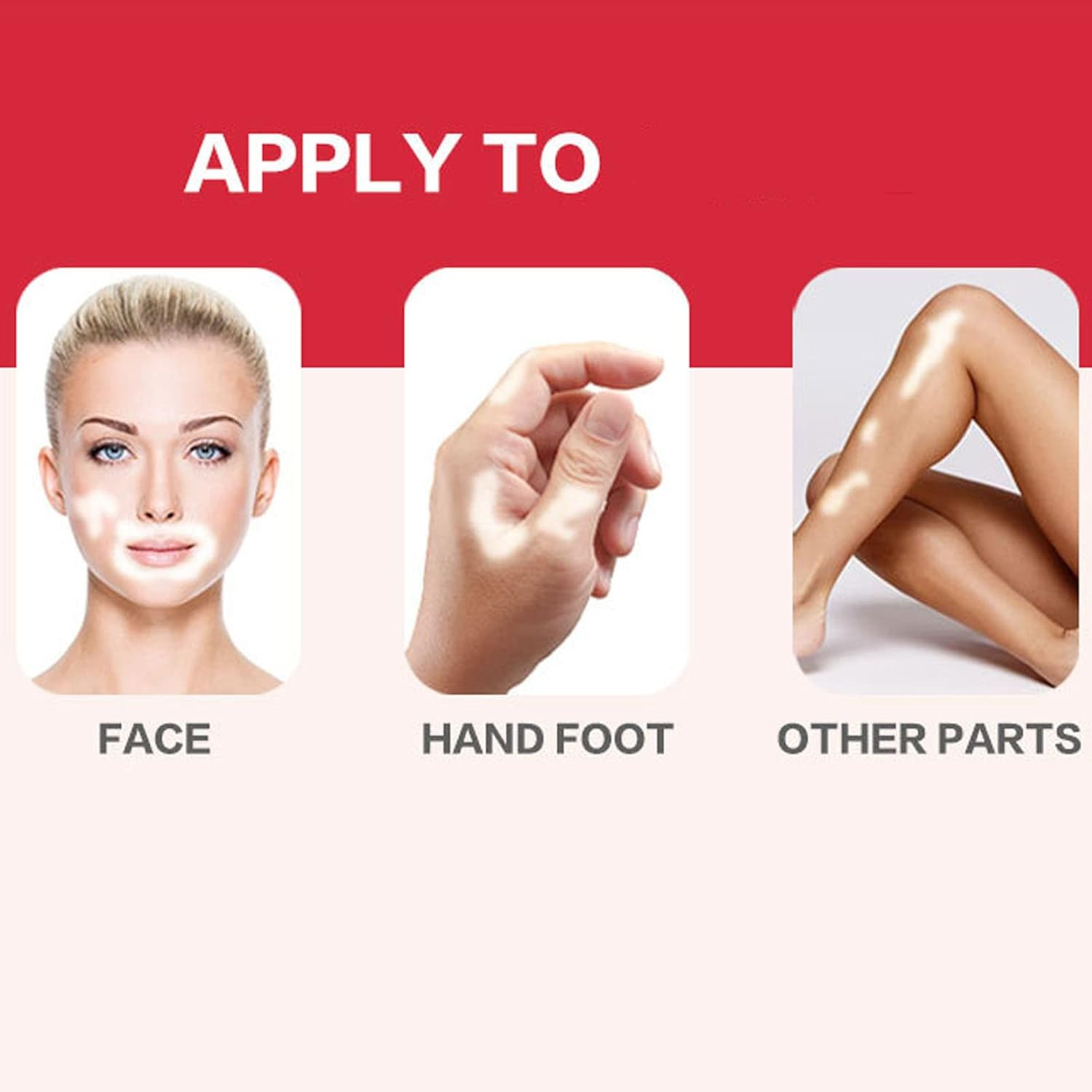 LIYJTK 30Ml Vitiligo Care Liquid, Waterproof Makeup Concealer for Face, Hands, Feet & Body, Covers White Spots, Long-Wearing, Easy Application image number 5