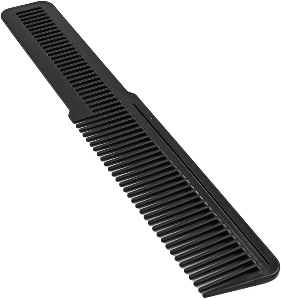 Laroal Piece Hairdressing Comb Black Flat Top Combs Flat Top Stylist Combs Black Hair Trimmer Hairdressing Comb for Creating Styling Haircuts
