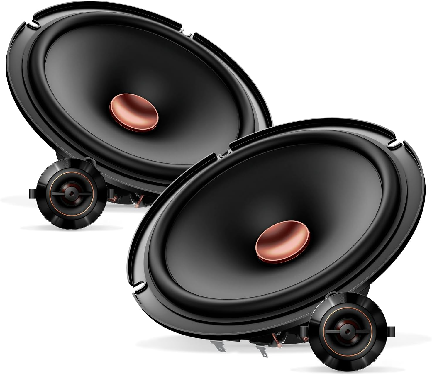 Pioneer D-Series TS-D65C 6.5&rdquo; 2-Way Speakers (Pair) &ndash; 270W Max, Crisp Highs + Clear Vocals, Ideal Factory Upgrade, Add an Amplifier for Even Better Performance image number 2