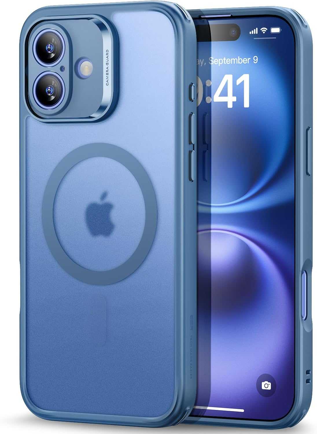 ESR for Iphone 16 Pro Max Case (4 in 1) Set, Translucent Matte Case with Screen Protector, Compatible with Magsafe, Military-Grade Protection, Classic Series, Clear image number 4