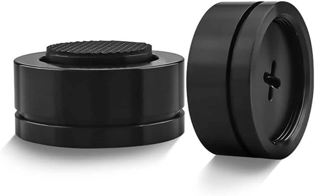 Lyaciomn 4Pcs Hifi Audio Speaker Stand Amplifier Steel Ball Scroll Anti- Foot Nail Pad Speaker Spikes Foot Pads Easy Install Easy to Use image number 5