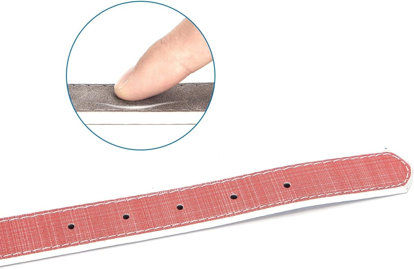 PU Leather Dog Collar &ndash; Durable, Adjustable, Lightweight &ndash; Ideal for Walks and Training. image number 5