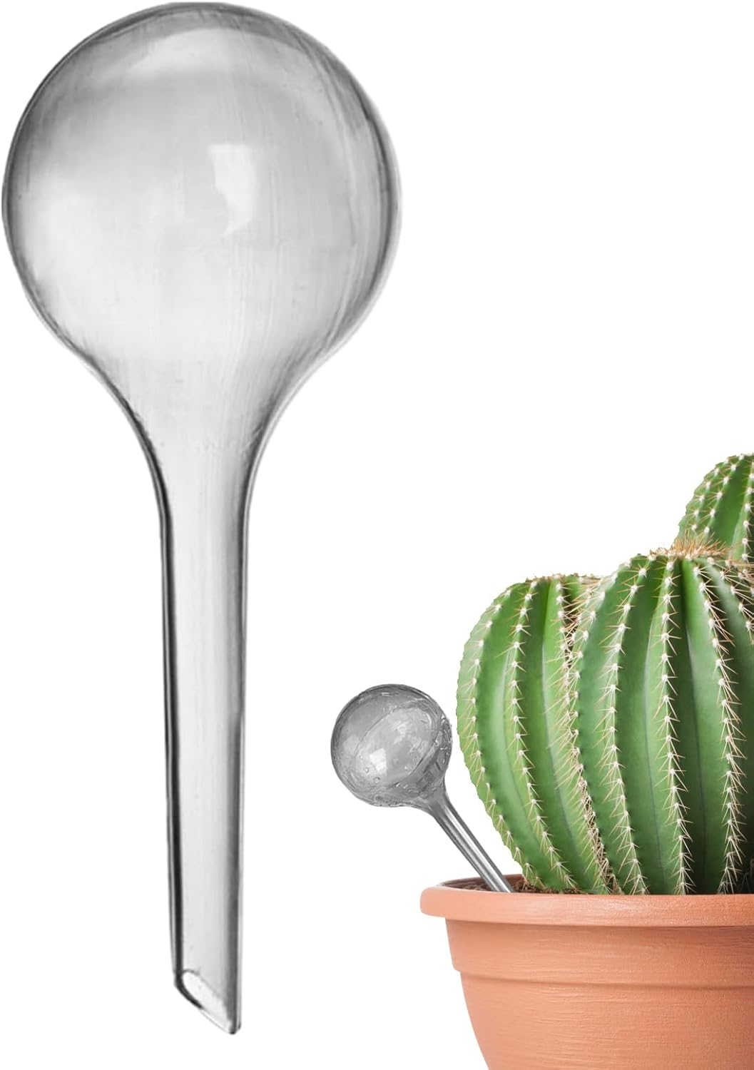 Plant Watering Globes - Watering Clear Watering Bulb - Gardening Supplies, Multifunctional Decorative Irrigation Tools for Indoor Outdoor Garden Potted image number 3
