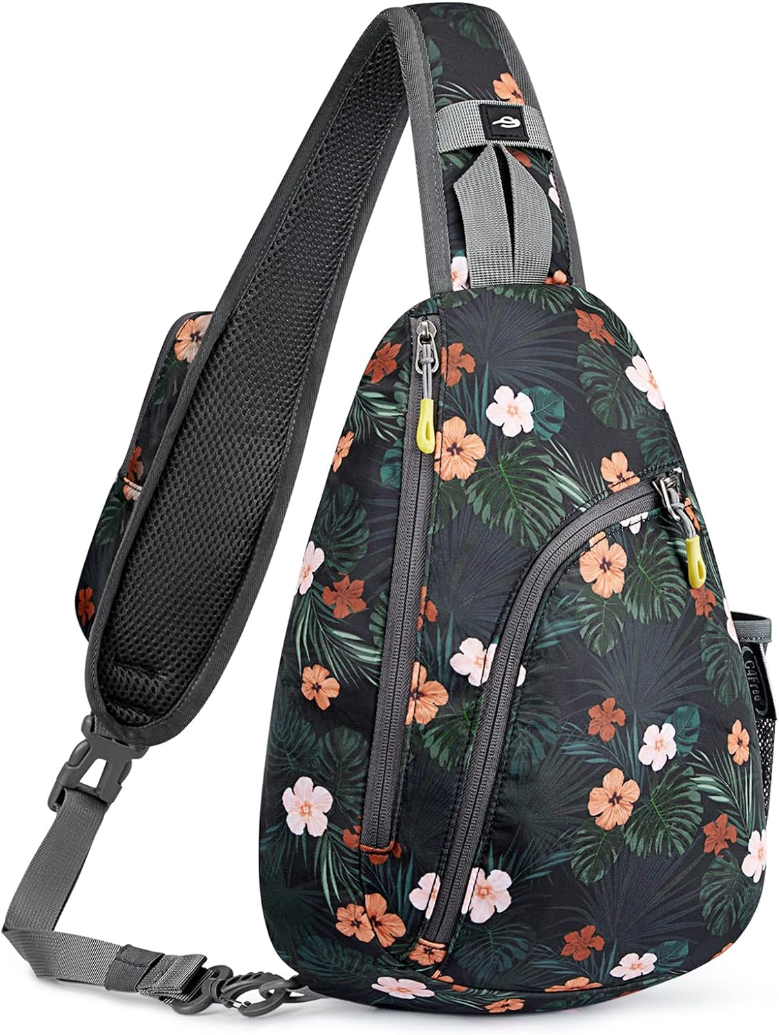 G4Free RFID Sling Bag Crossbody Backpack Casual Chest Shoulder Daypack Gym Bag for Hiking Travel 7L