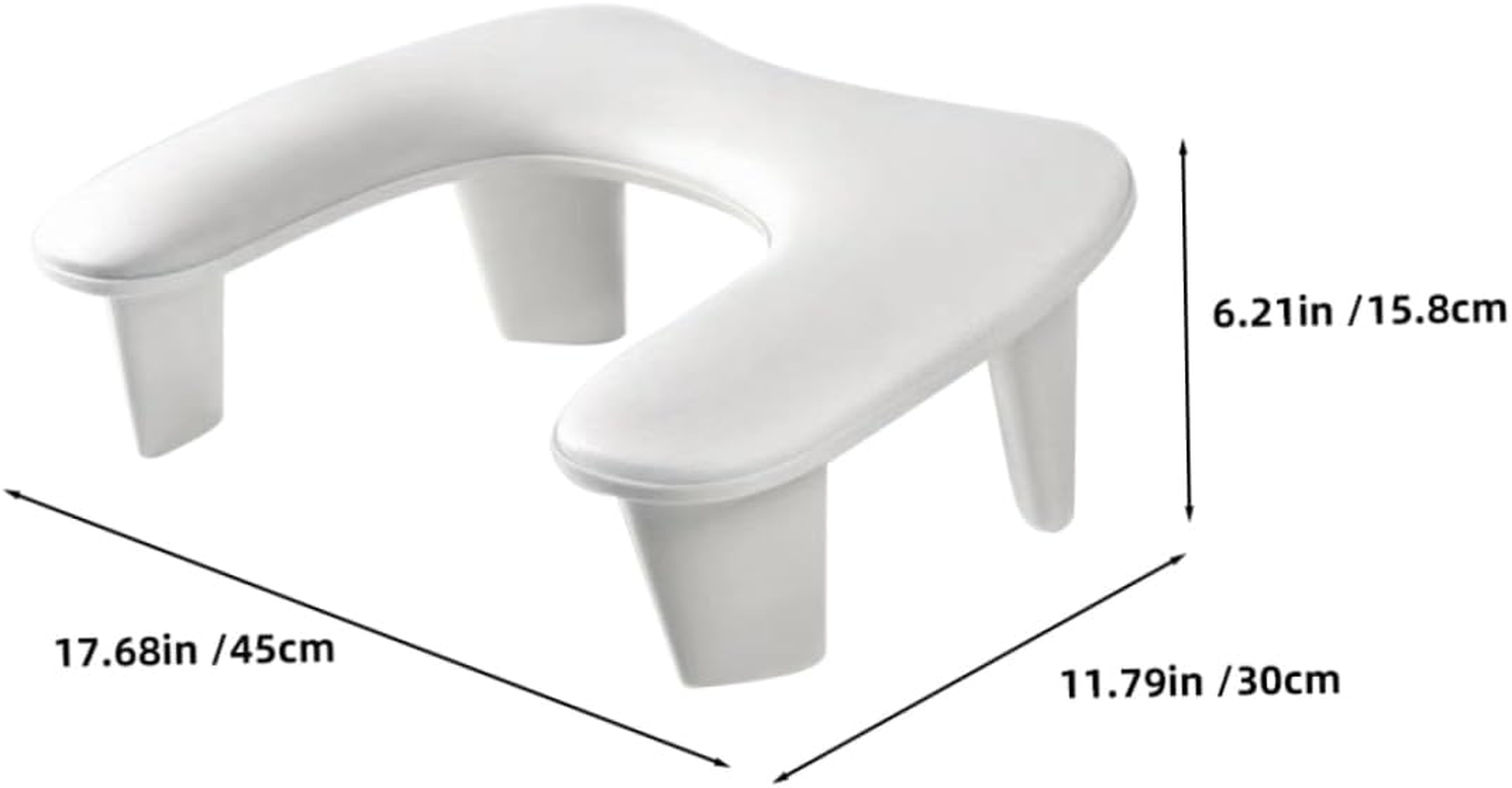 FRCOLOR U Shaped Nail Arm Rest Cushion for Nail Tech Detachable Portable Design with Tilt for Ergonomic Support for Acrylic and Various Hand Activities image number 5