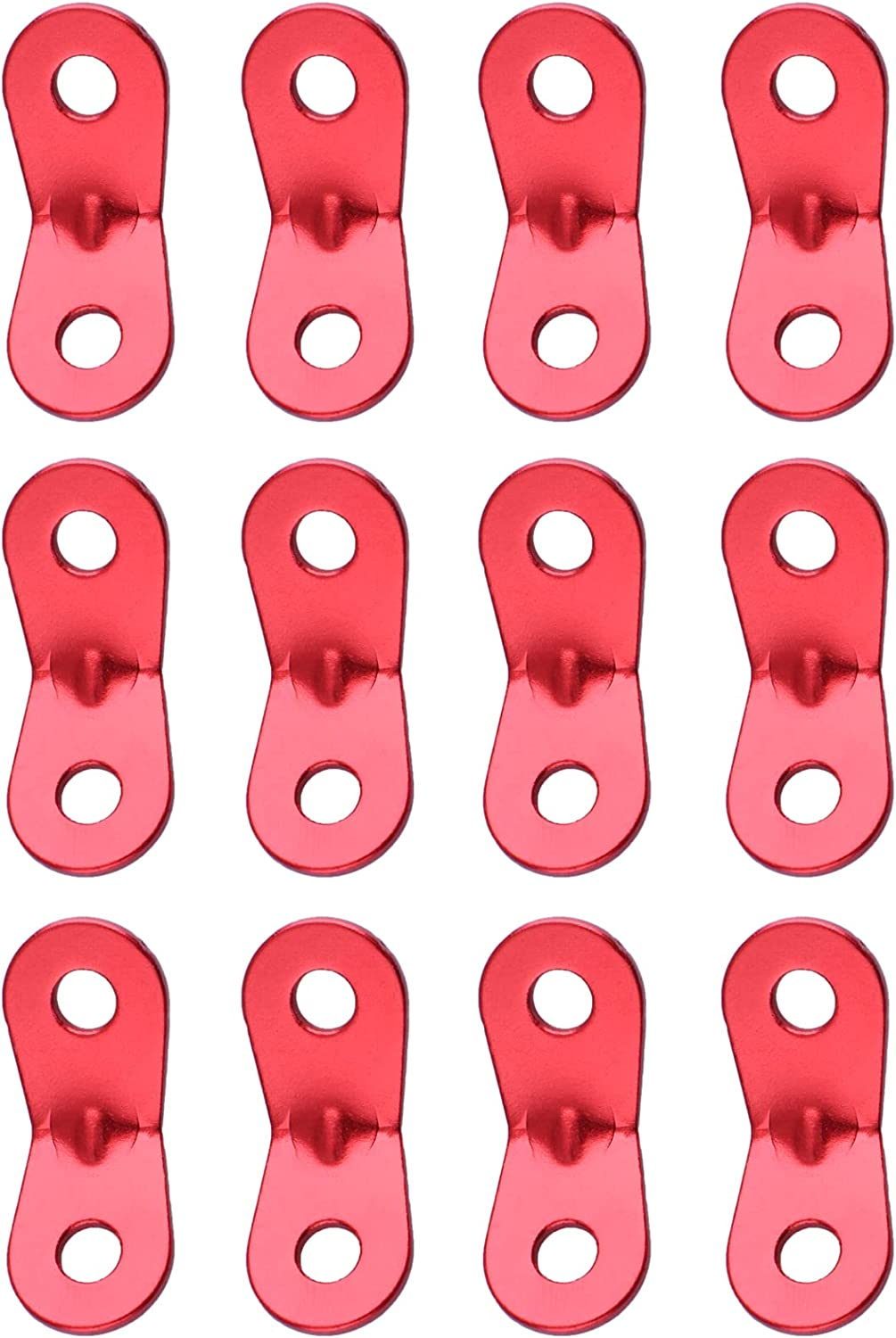 TRIWONDER Aluminum Alloy Guyline Cord Adjuster Tent Tensioners Rope Adjuster for Tent Hiking Camping