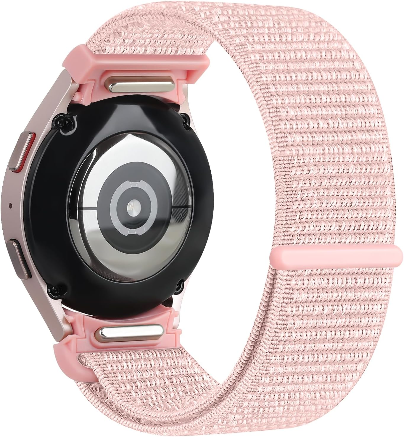 Nylon Sport Loop for Samsung Galaxy Watch 7/6/5/4 40Mm 44Mm/Fe/Galaxy Watch 6 Classic 43Mm 47Mm/Watch 5 Pro 45Mm/Watch 4 Classic 42Mm 46Mm, 20Mm One Click No Gap Breathable Sports Band