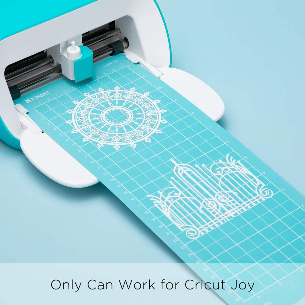 Mini Cutting Mat for Cricut Joy 4.5X12 Inch Standardgrip Joy Mat(2 Pcs), 4.5X12 Inch Cutting Mat(Lightgrip 2 Pcs,Stronggrip 2 Pcs) Adhesive Non-Slip Cutting Mats for Cricut Joy Accessories image number 4